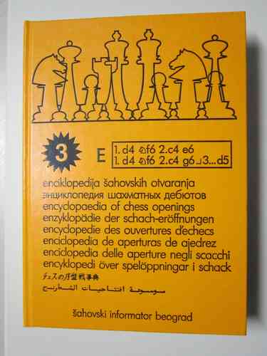 Enzyklopädie der Schacheröffnungen E   (3. Auflage)