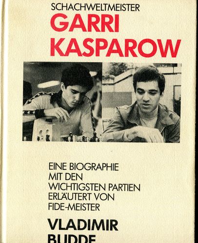 Budde Schachweltmeister Garri Kasparow