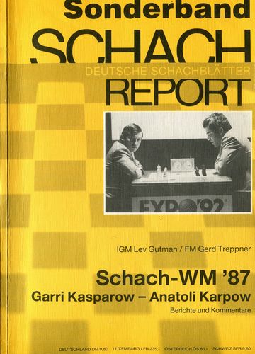 Gutmann/Treppner Schach WM 87 Kasparow-Karpow