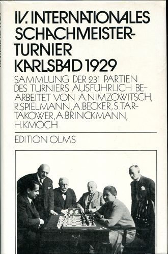 Nimzowitsch u.a. IV. Internationales Schachmeisterturnier Karlsbad 1929