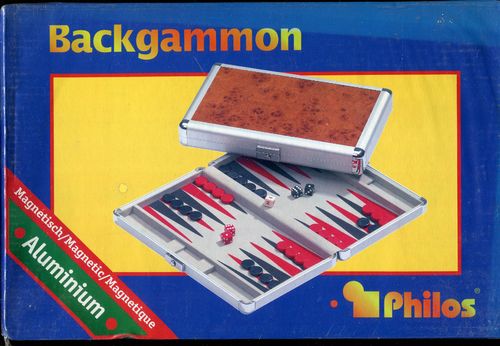 Backgammon Alu Magnetisch