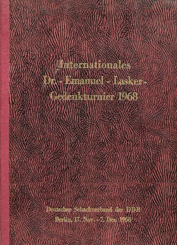 Internationales Dr. Emanuel Lasker Gedenkturnier 1968