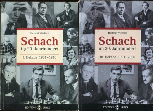 Wieteck Schach im 20. Jahrhundert 10 Bände